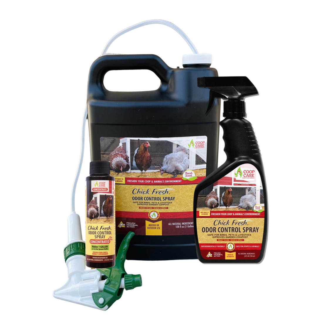 Chick Fresh Eliminate Chicken Coop & Brooder Odor Concentrate (4 oz