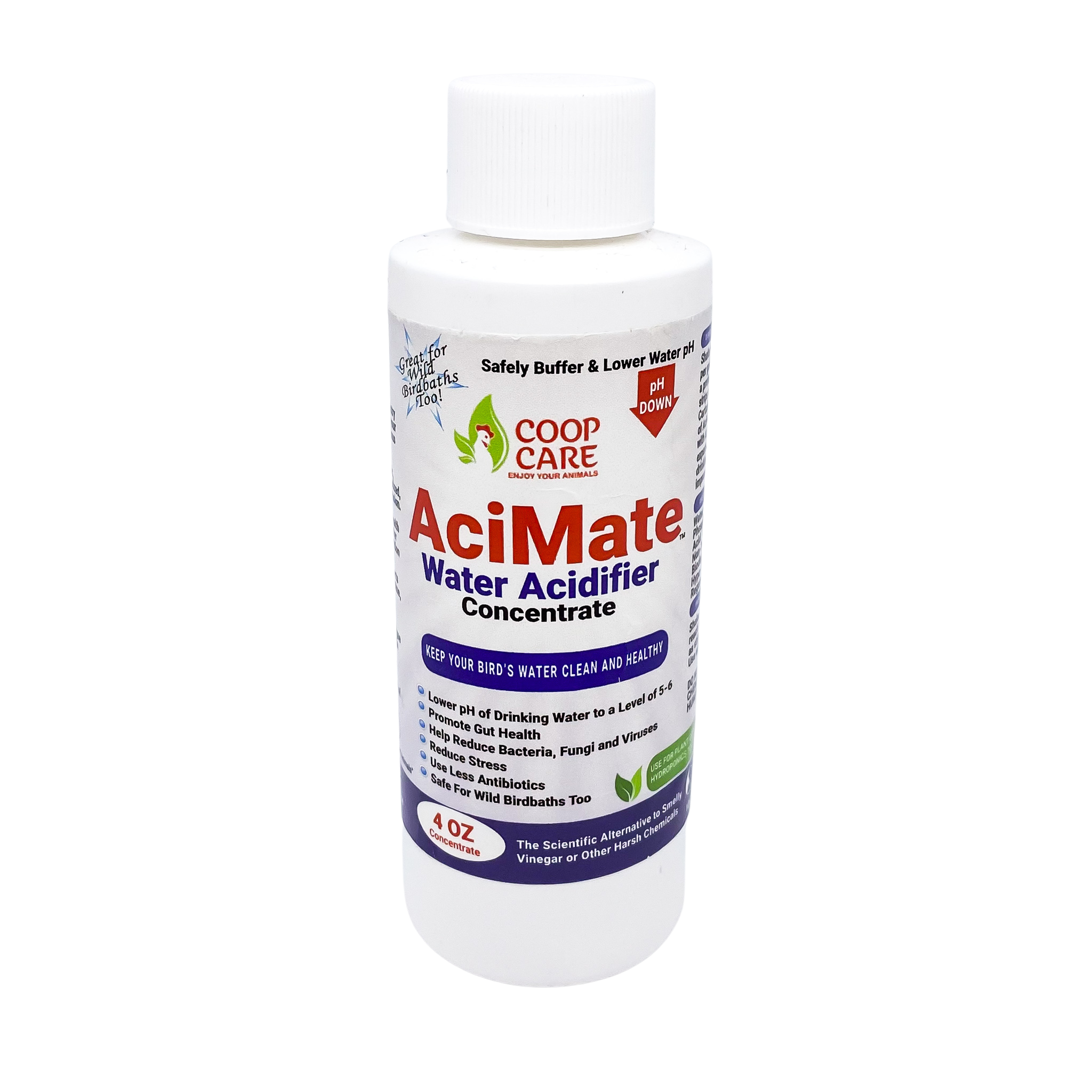 AciMate 32 oz - INSTANTLY eliminate fugus & algae growth in your waterer!